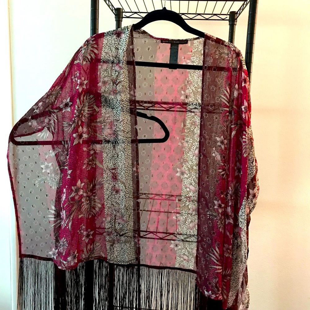 White House Black Market Boho Kimono